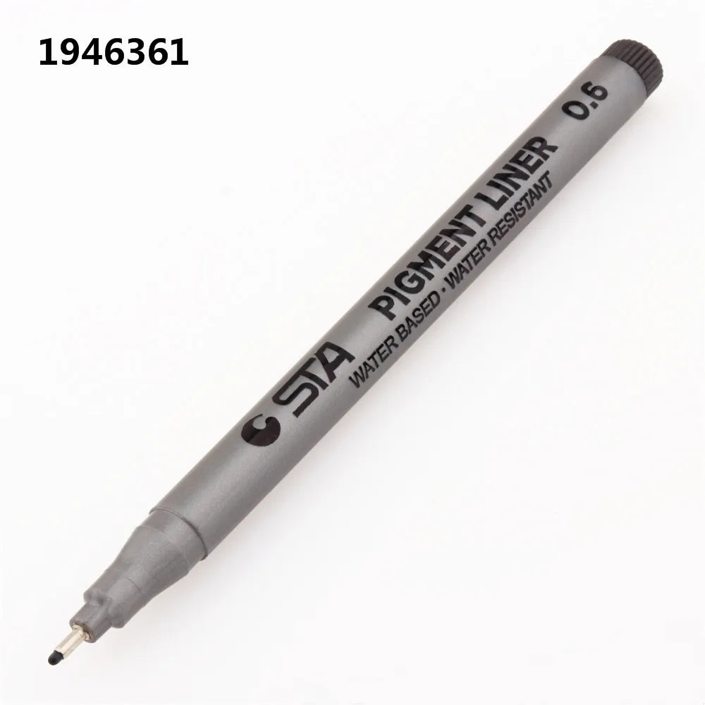 Feutres Pinceau STA Art Markers - Set Waterproof pour Dessin et Calligraphie