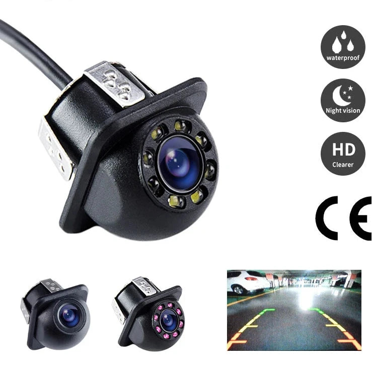 Caméra de Recul Voiture Infrarouge - Vision Nocturne avec ou sans LED