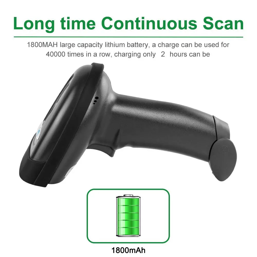 Scanner Code-Barres Bluetooth 2D QR NETUM C750 et Laser 1D C830
