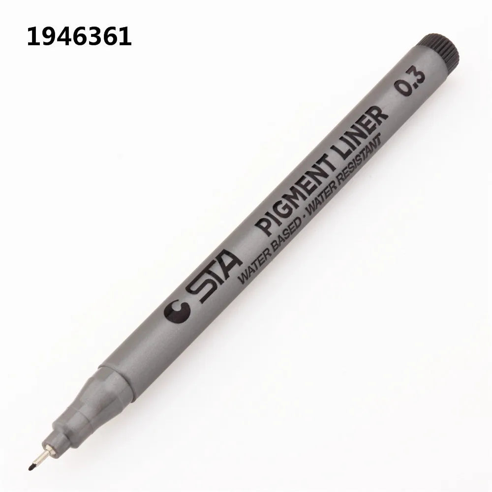 Feutres Pinceau STA Art Markers - Set Waterproof pour Dessin et Calligraphie