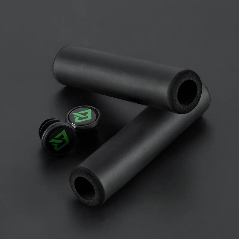Poignées Vélo MTB RockBros Silicone Éponge - Anti-Dérapant et Amortissantes