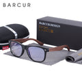 Lunettes de Soleil Bois Noyer Barcur - Polarisées Homme UV400