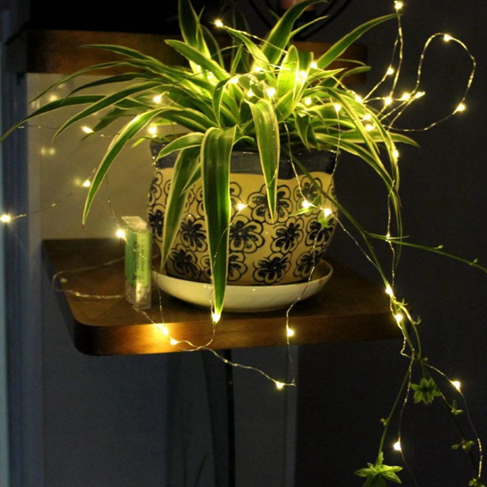 Guirlande LED Fil de Cuivre 1 à 10 m - Lumière Fée pour Décoration