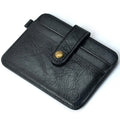 Portefeuille Homme Cuir Véritable Fin et Slim - Petit Format Portable