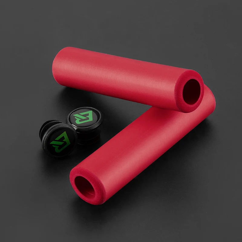 Poignées Vélo MTB RockBros Silicone Éponge - Anti-Dérapant et Amortissantes