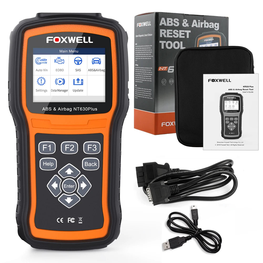 Valise Diagnostic Auto Foxwell NT630 Plus - ABS, SRS, EPB, Oil, SAS