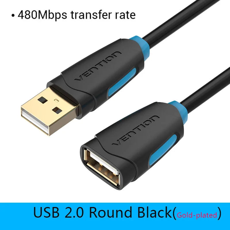 Câble Extension USB 3.0 Vention Mâle/Femelle - Haute Vitesse