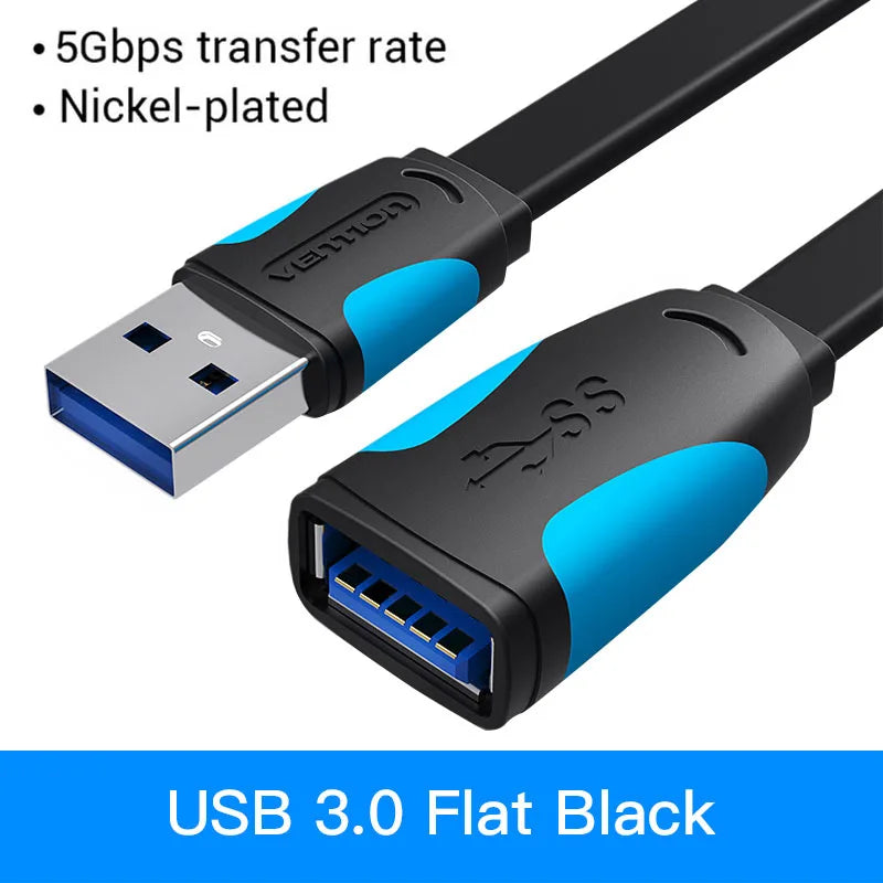 Câble Extension USB 3.0 Vention Mâle/Femelle - Haute Vitesse