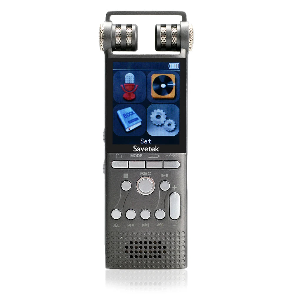 Enregistreur Audio Numérique Vocal 8/16 Go - Stylo USB - 100h d'Autonomie