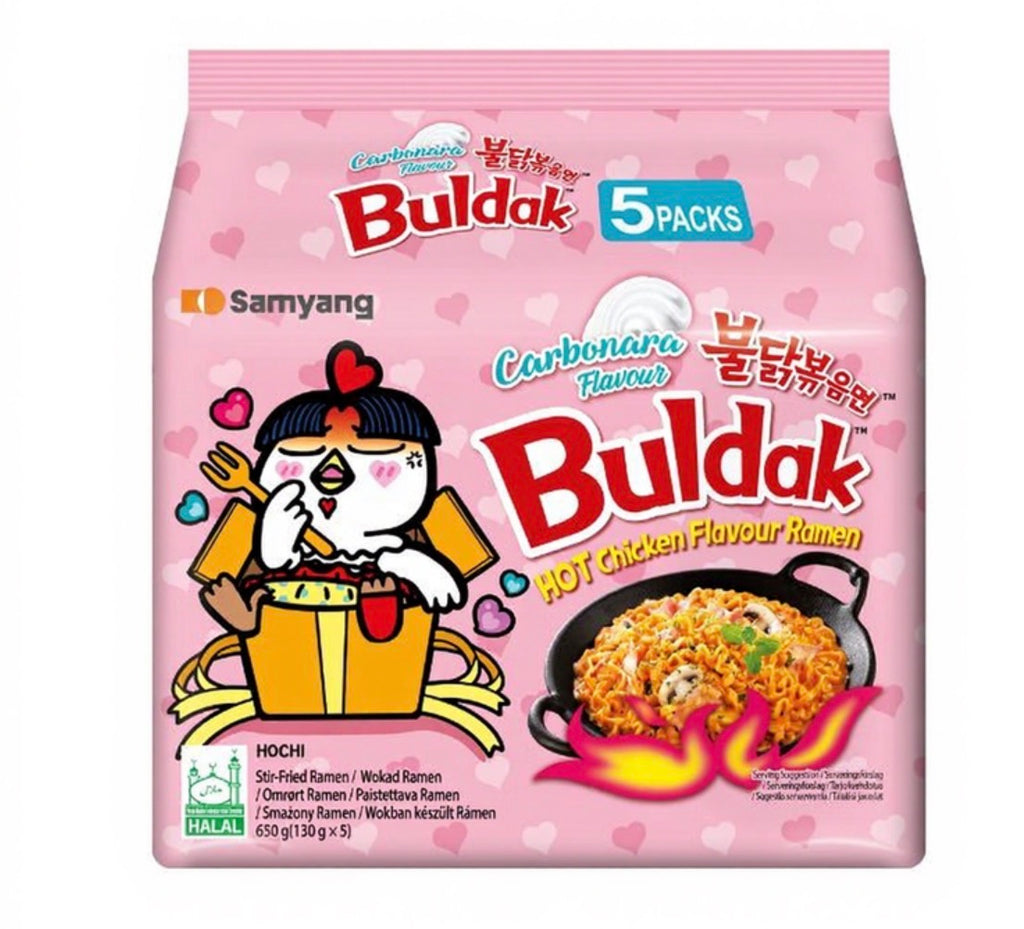 Buldak carbonara