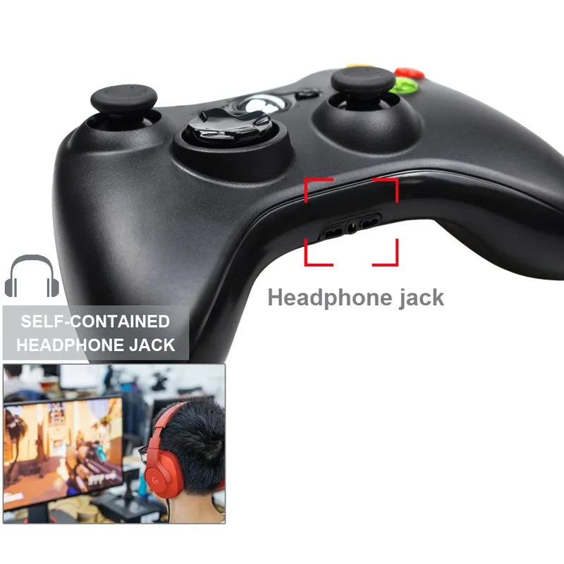 Manette Filaire Xbox 360 / PC - Contrôleur Gamepad USB Classique