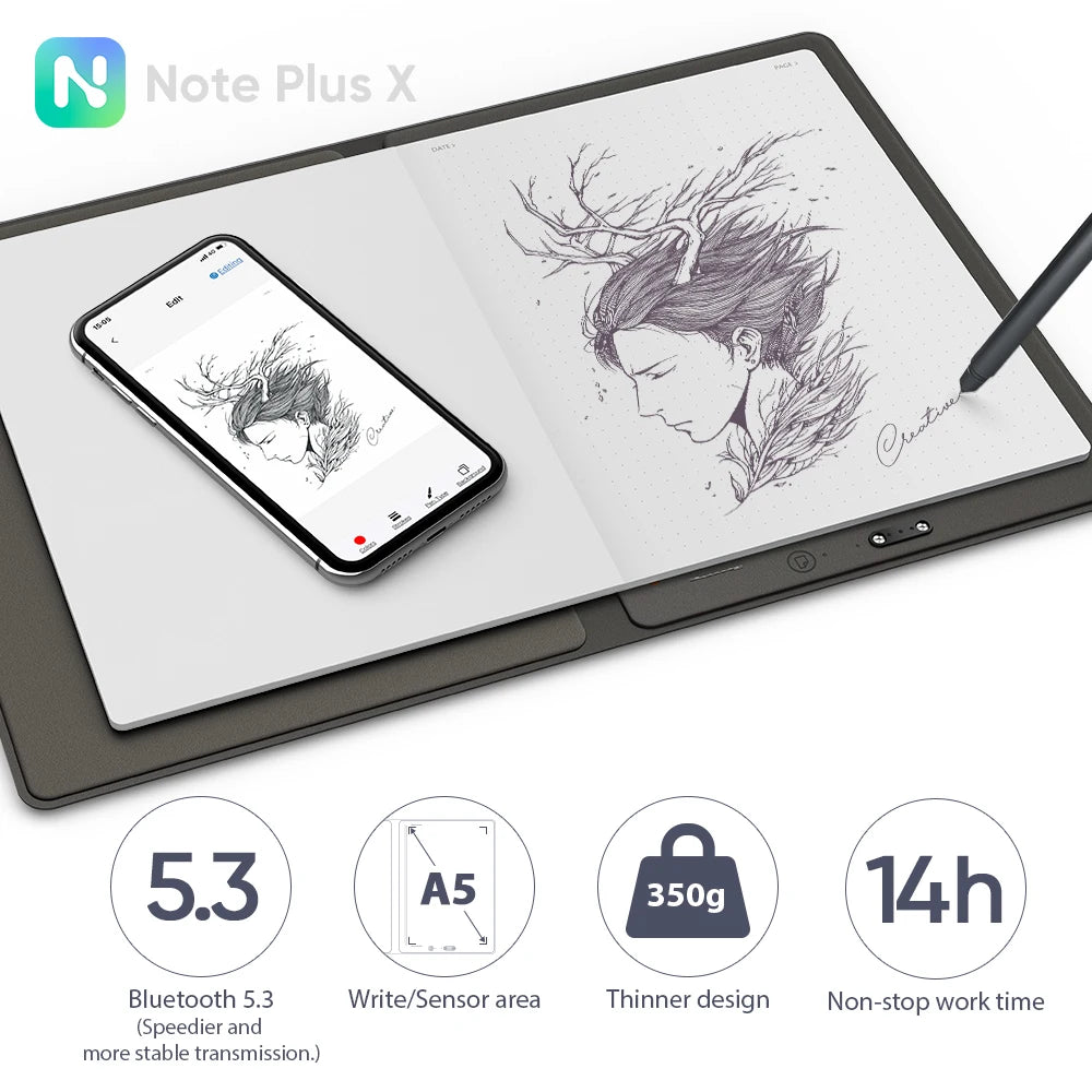 Tablette Graphique XPPen Deco 01 V3 10" 16384 Niveaux de Pression