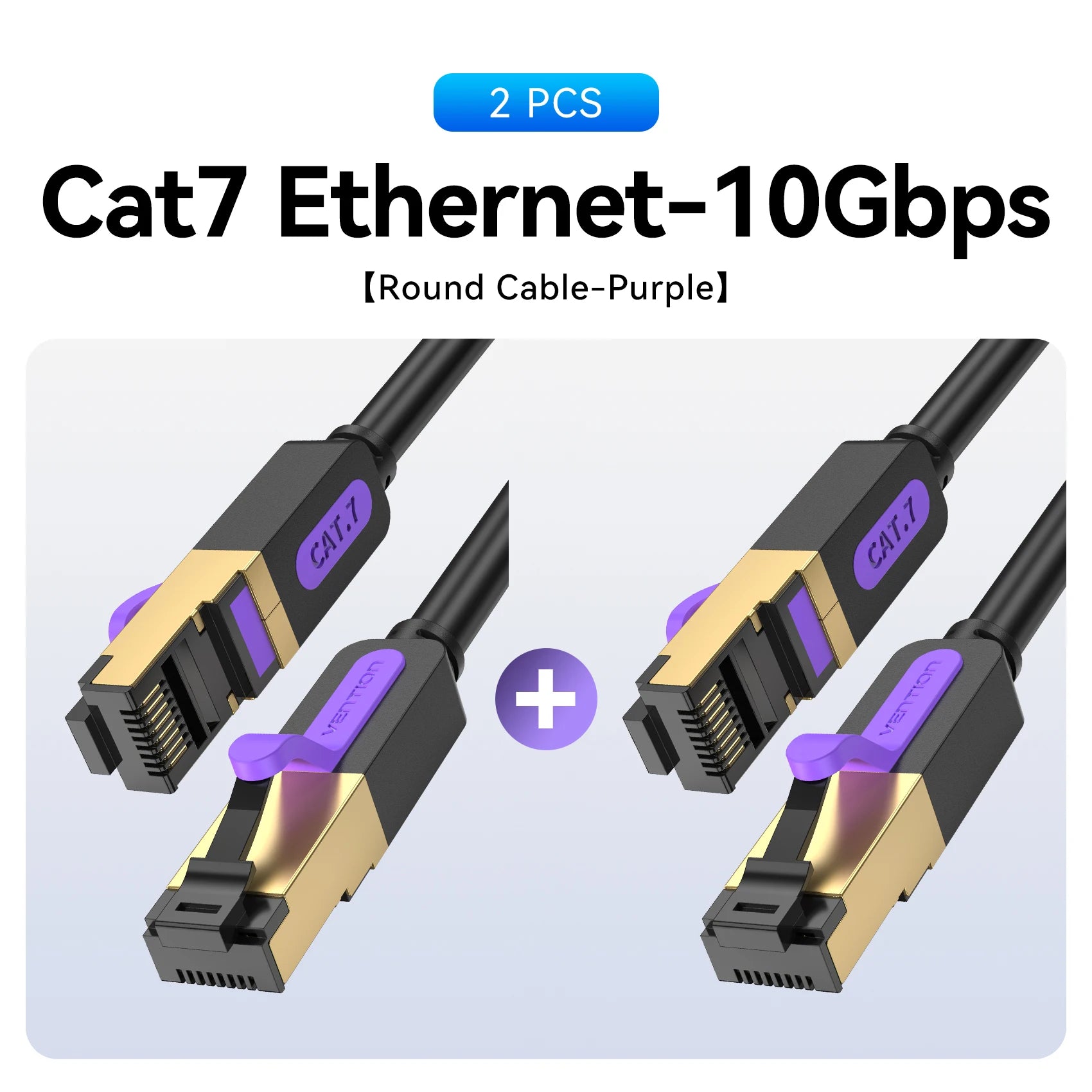 Câble Ethernet Cat7 STP RJ45 Vention - Réseau Haut Débit Blindé