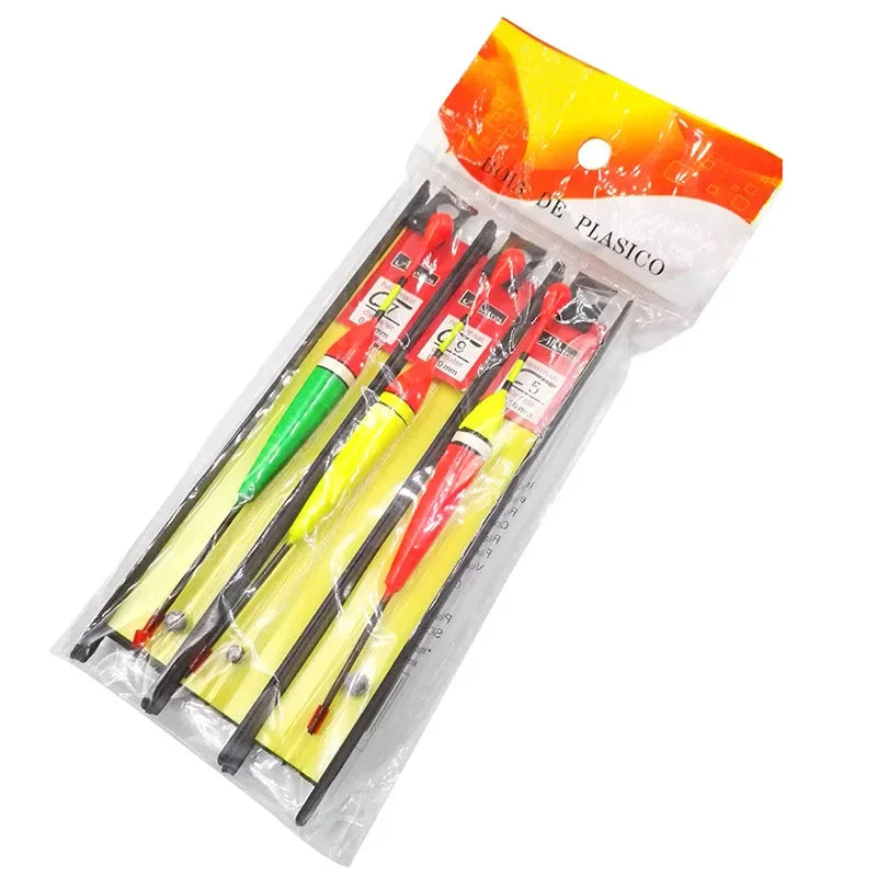 Kit 3 Flotteurs + Hameçons pour Pêche à la Carpe - Tackle Complet