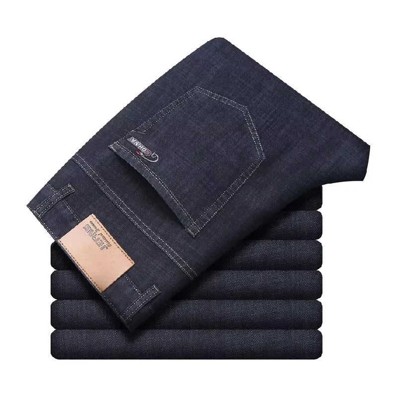 Jean Homme Slim Stretch Business Casual - Droit et Confortable