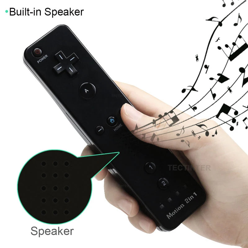 Manette 2-en-1 sans Fil pour Nintendo Wii - Gamepad avec Motion Plus