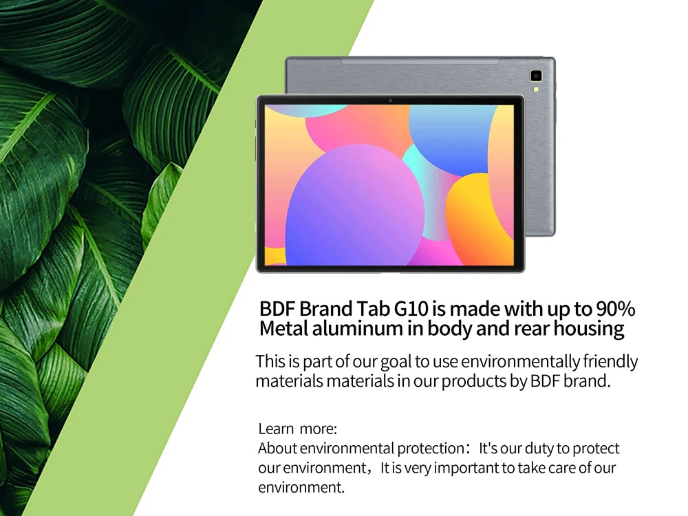 Tablette Android 10.1" Octa Core 8 Go RAM 128 Go 4G LTE Double SIM
