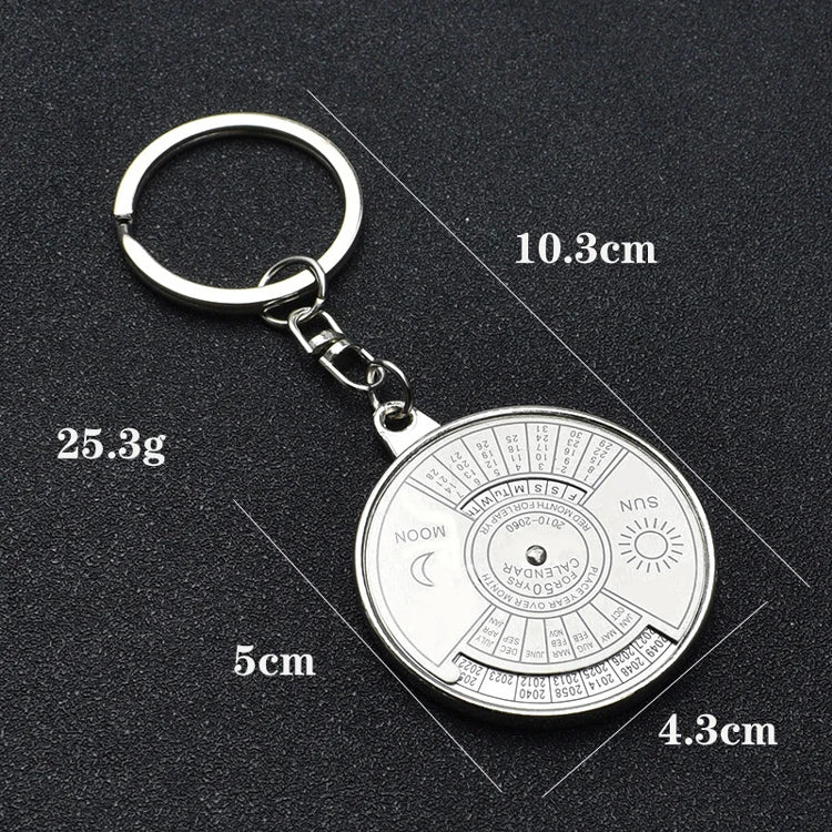 Porte-Clés Calendrier Perpétuel 50 Ans + Décapsuleur - Astrologie