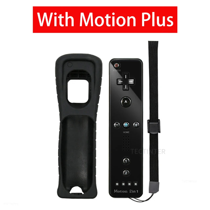 Manette 2-en-1 sans Fil pour Nintendo Wii - Gamepad avec Motion Plus