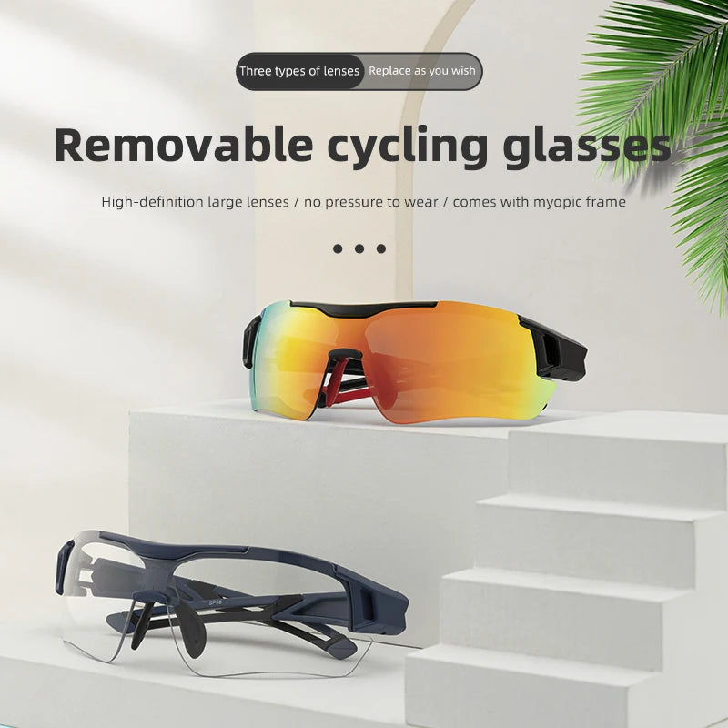 Lunettes Polarisées RockBros pour Vélo Homme - Sports Route et MTB