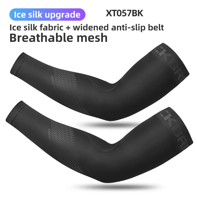 Manchettes Bras de Sport Glace - Refroidissantes pour Course et Basketball