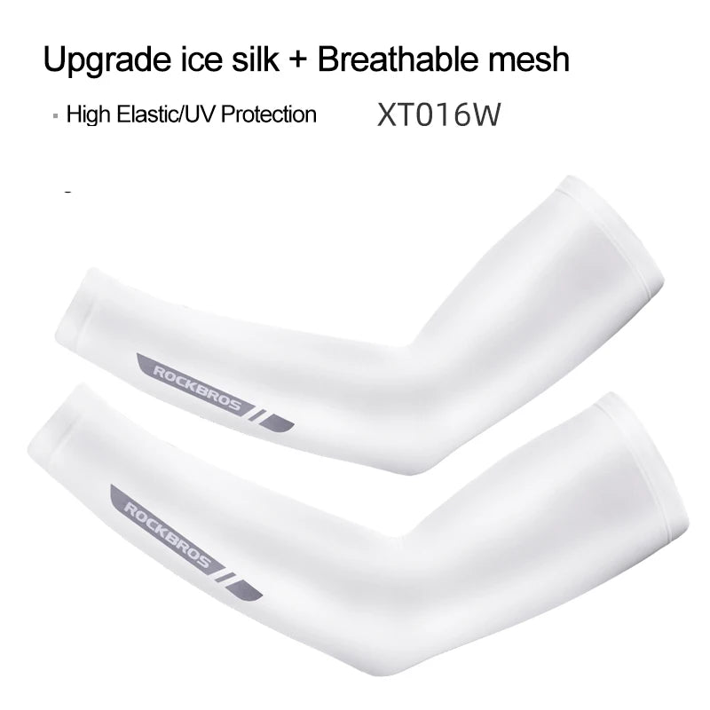 Manchettes Bras de Sport Glace - Refroidissantes pour Course et Basketball