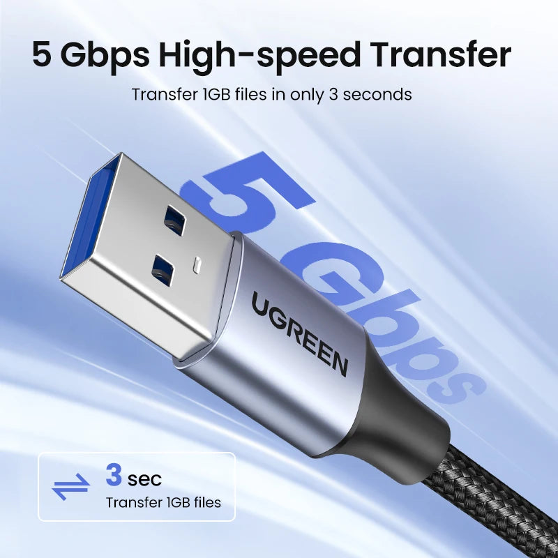Câble Extension USB 3.0 UGREEN Mâle/Femelle - Données et Charge