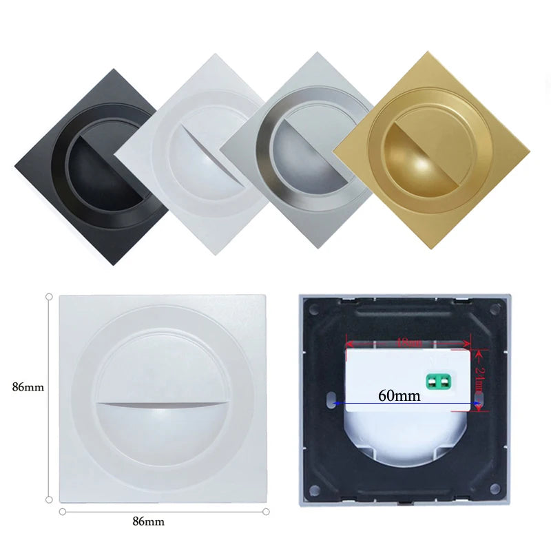 Spot LED Encastrable Escalier 85-265V - Éclairage Marches et Couloirs