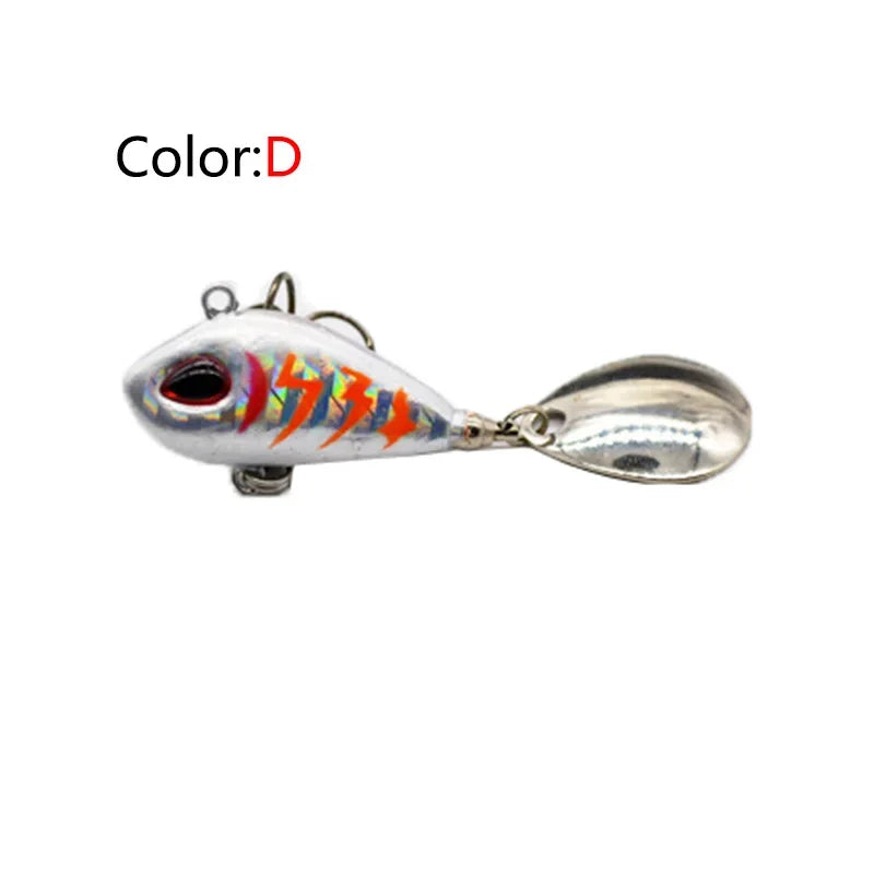Leurre de Pêche Mini Vib Métal 6g-25g - Cuillère avec Cuiller