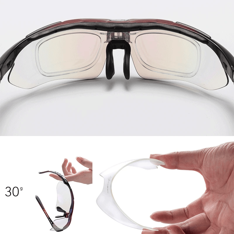 Lunettes de Soleil Polarisées RockBros pour Vélo et Sports Outdoor