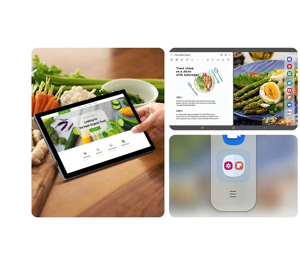Tablette Android 10.1" Octa Core 8 Go RAM 128 Go 4G LTE Double SIM