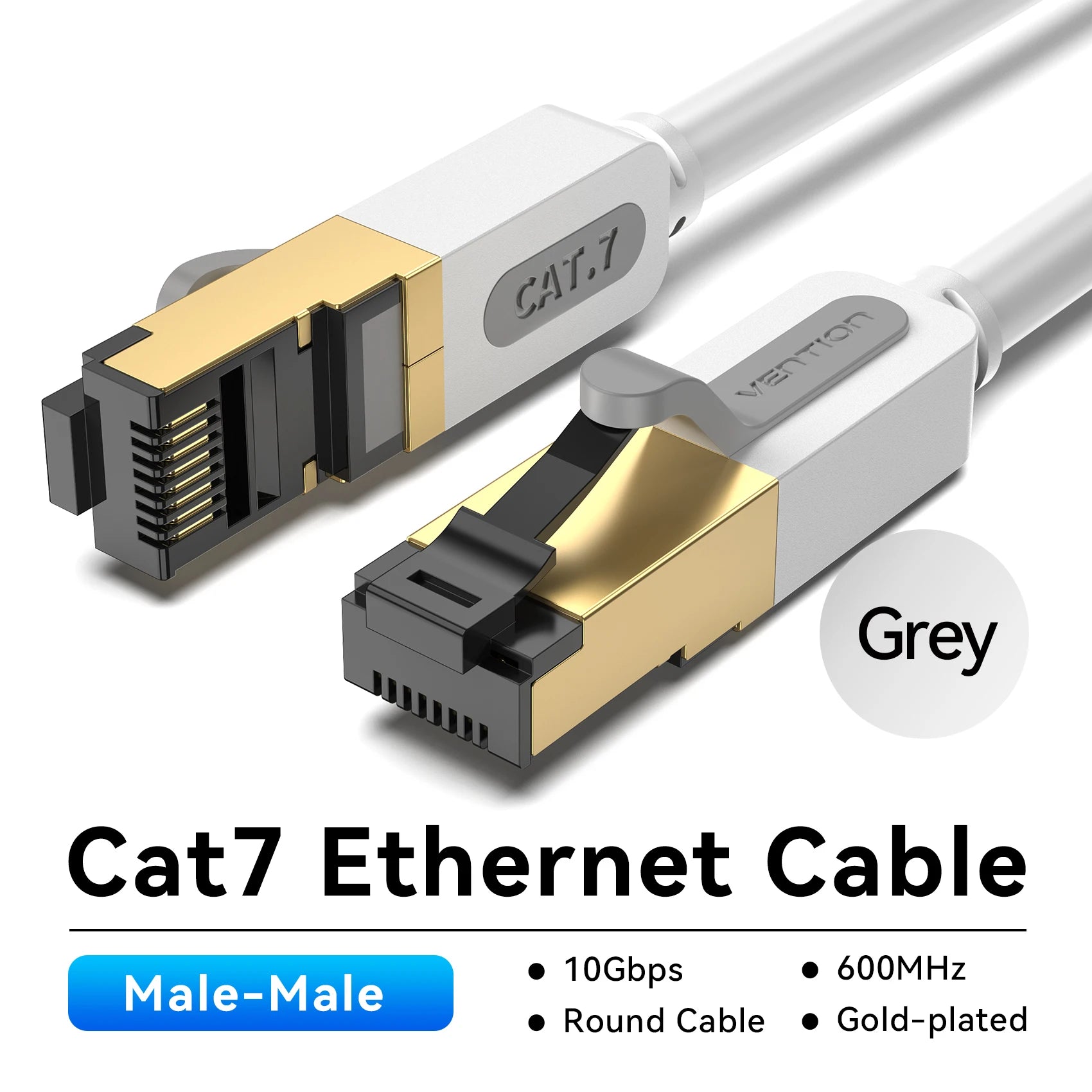 Câble Ethernet Cat7 STP RJ45 Vention - Réseau Haut Débit Blindé