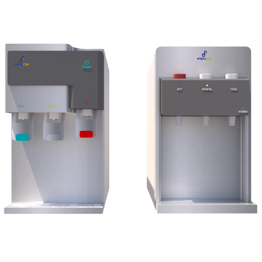 Distributeur d’Eau Chaude et Froide avec Système de Purification RO et Alcaline – PENCA