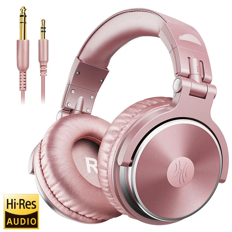 Casque Over-Ear OneOdio HiFi Studio DJ - Moniteur Filaire pour Musique/Gaming