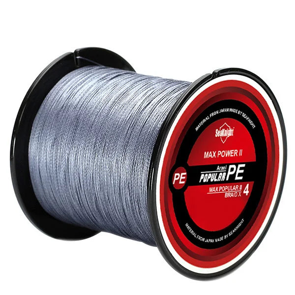 Fil de Pêche Tressé SeaKnight TriPoseidon 4 Brins 300m - 8 à 60 lb