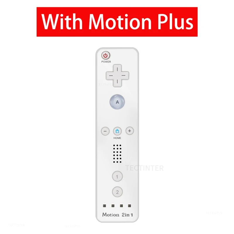 Manette 2-en-1 sans Fil pour Nintendo Wii - Gamepad avec Motion Plus