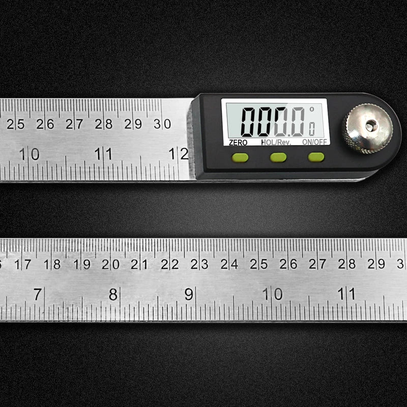 Rapporteur Digital Inox 300 mm - Goniomètre Électronique de Précision