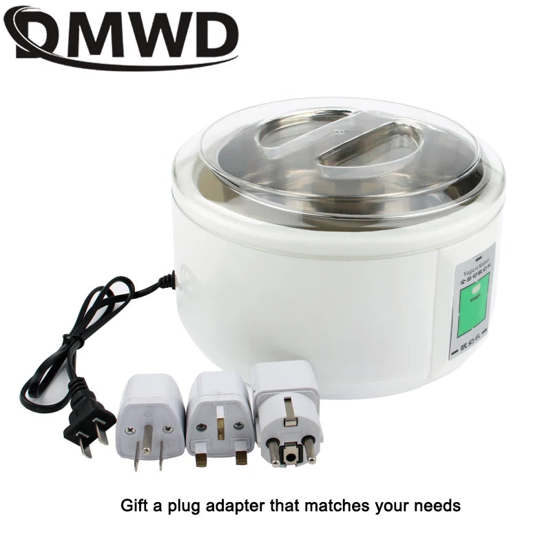 Mini Yaourtière Automatique avec 7 Pots Individuels – 1.5L, 15W