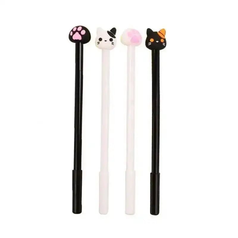 Stylo Kawaii Patte de Chat Cartoon - Fournitures Scolaires et Bureau Mignonnes