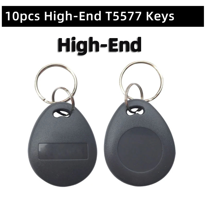 Badge RFID EM4305/T5577 Réinscriptible - Lot de 50 Porte-clés