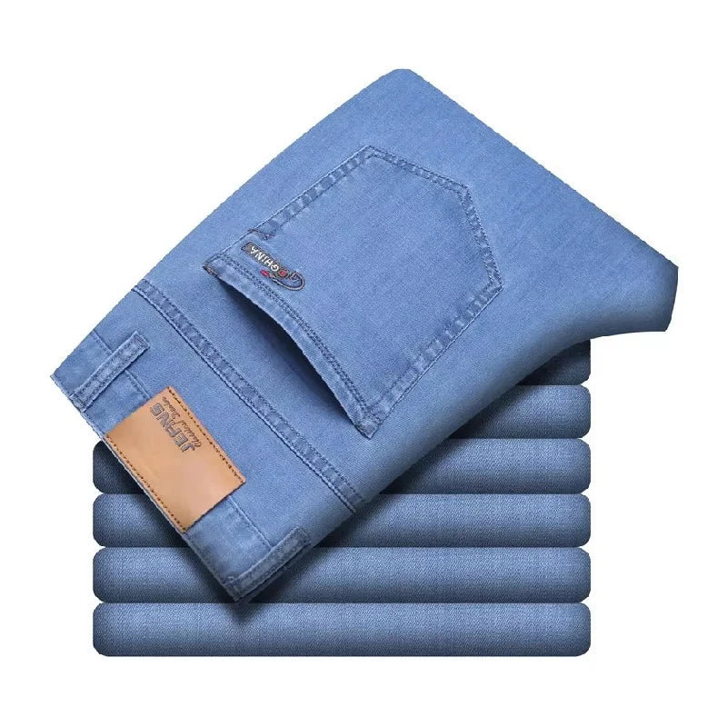 Jean Homme Slim Stretch Business Casual - Droit et Confortable