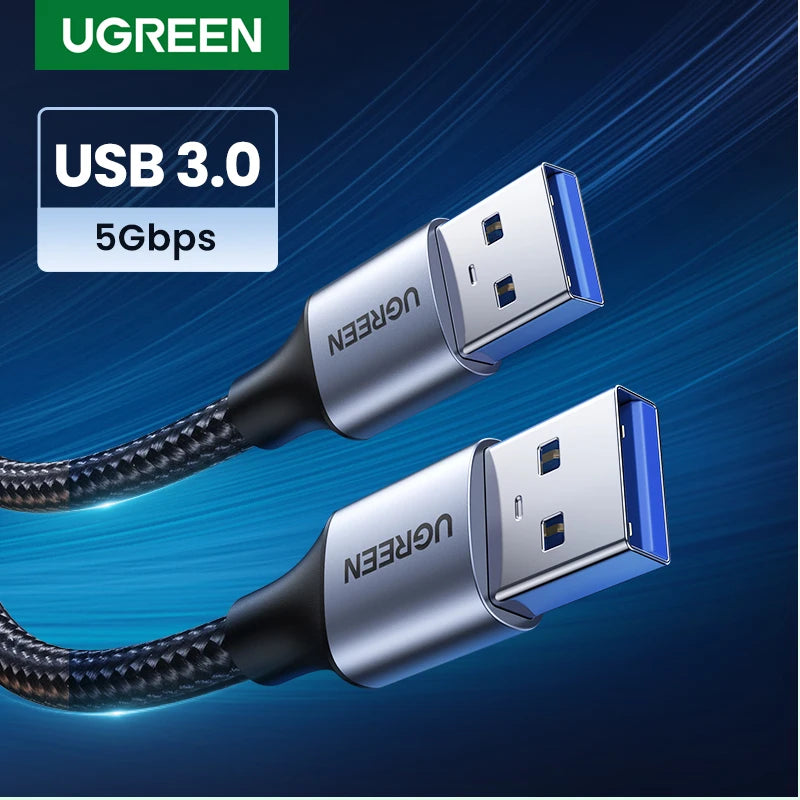Câble Extension USB Type A Mâle/Mâle UGREEN 3.0/2.0 - Transfert Données