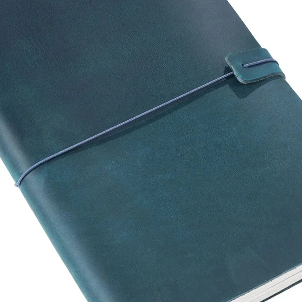 Carnet en Cuir Véritable Fait Main Vintage - Journal Intime ou Agenda