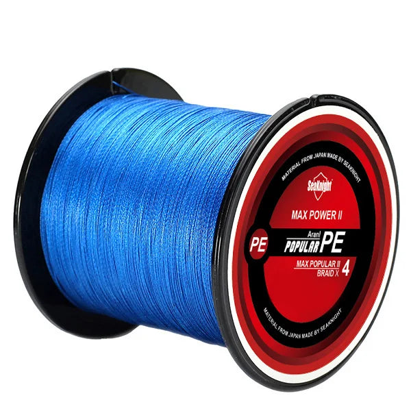 Fil de Pêche Tressé SeaKnight TriPoseidon 4 Brins 300m - 8 à 60 lb