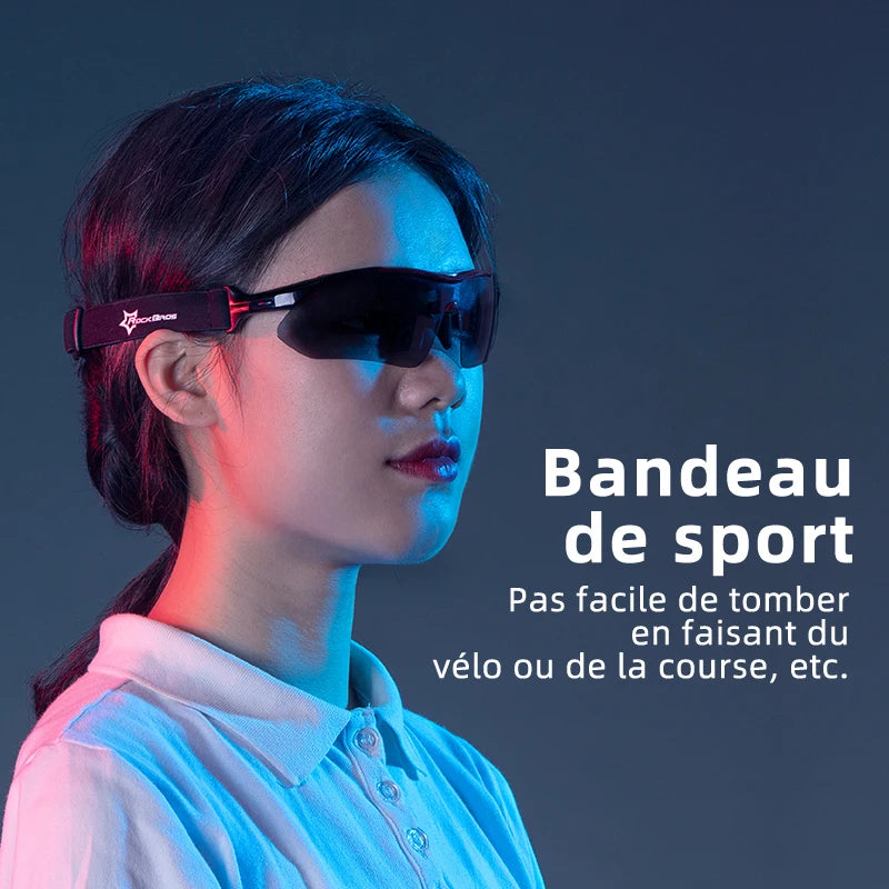 Lunettes de Soleil Polarisées RockBros pour Vélo et Sports Outdoor