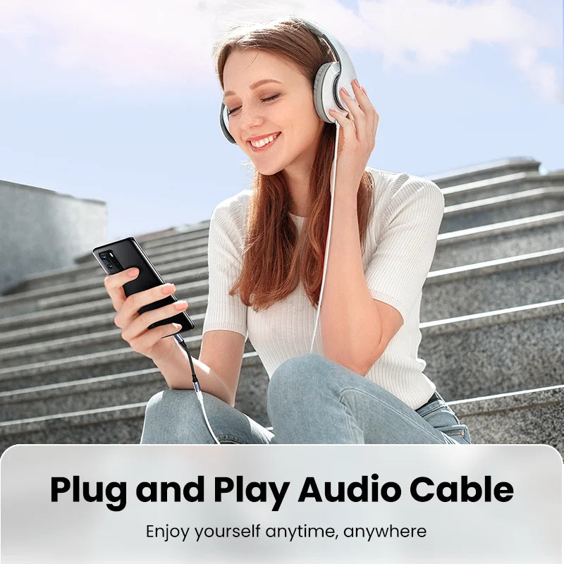 Adaptateur USB-C vers Jack 3.5 mm UGREEN avec DAC - Pour Casque Filaire