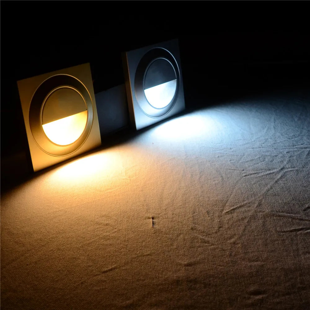 Spot LED Encastrable Escalier 85-265V - Éclairage Marches et Couloirs