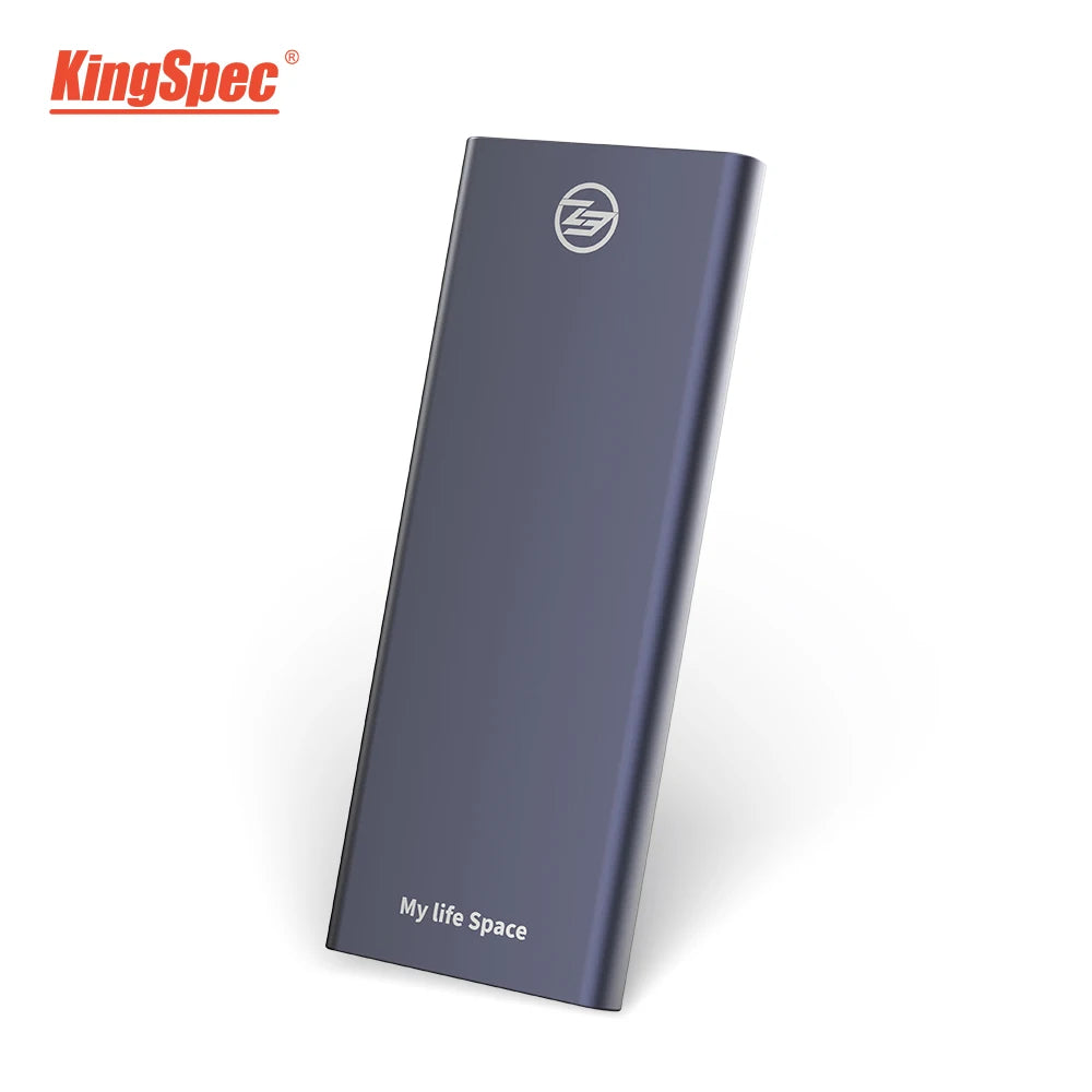 SSD Externe Portable KingSpec 120 Go à 1 To USB 3.1 Type-C