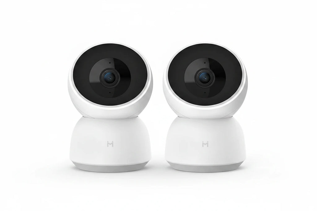 Caméra IP WiFi 2K 1296p HD 360° - Vision Nocturne et Détection Mouvement