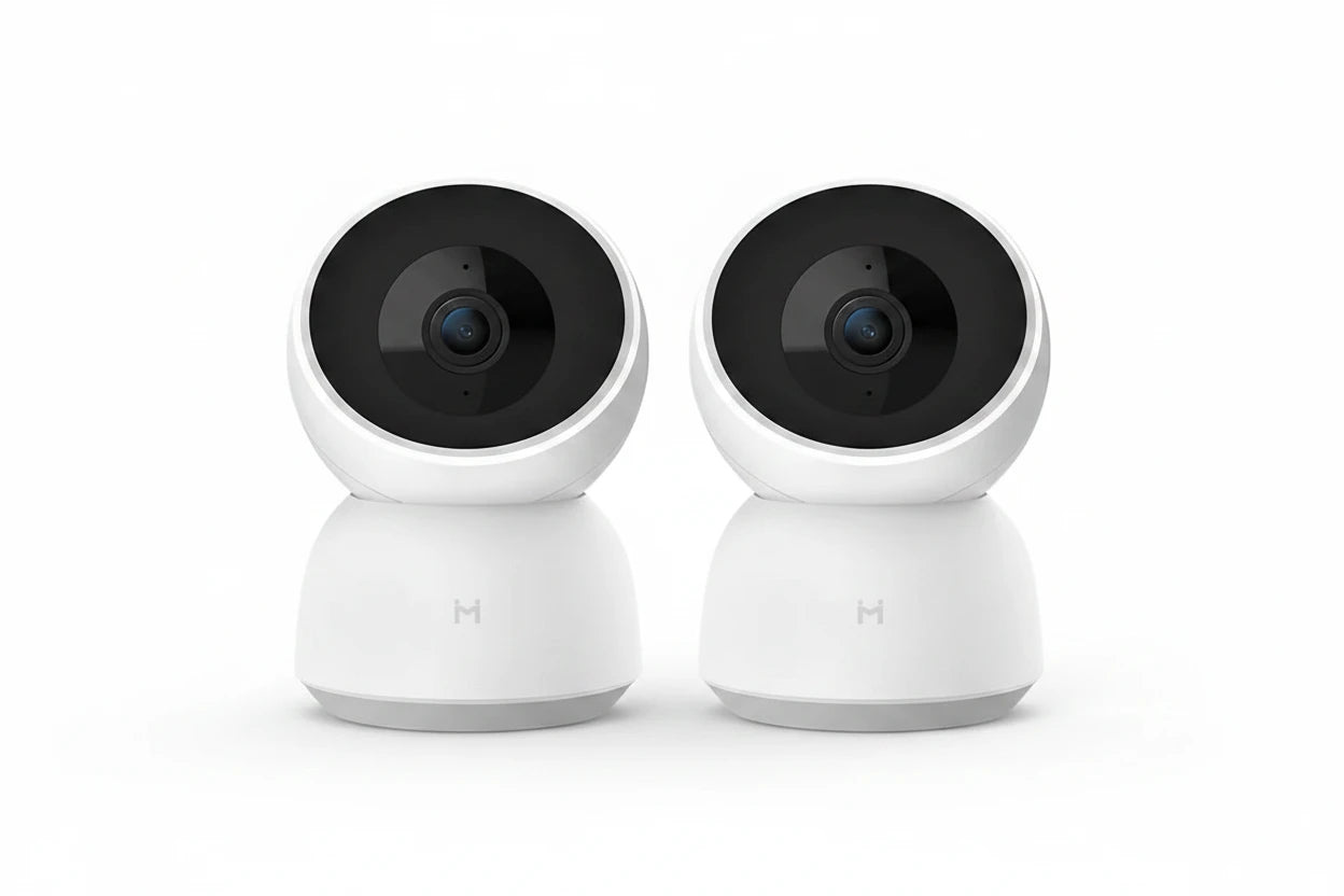 Caméra IP WiFi 2K 1296p HD 360° - Vision Nocturne et Détection Mouvement